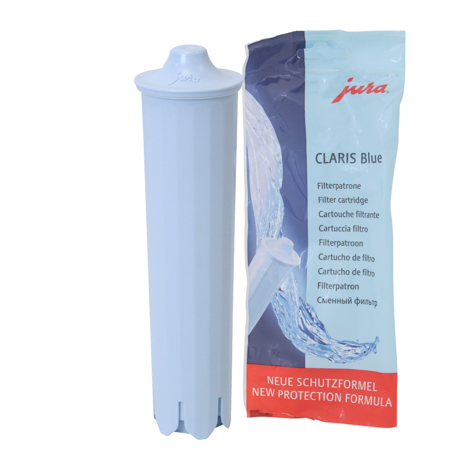 Jura - 67007 Claris Blue - Cartouche Filtre à Eau pour Machine à Café  (Import Allemagne) : : Cuisine et Maison